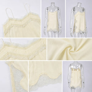 Lace Trim Cami Top WHD0606264