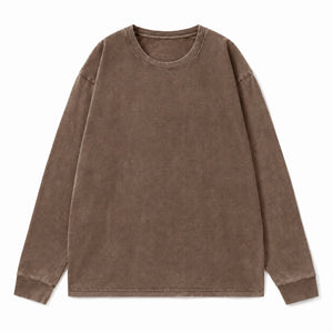 Washed Crew Neck Tee WHD0606276