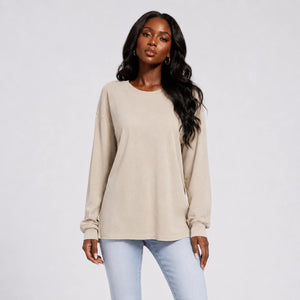 Washed Crew Neck Tee WHD0606276