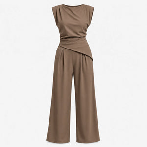 Draped Wide Leg Set WHD0606279