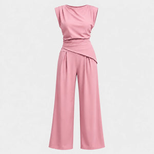 Draped Wide Leg Set WHD0606279