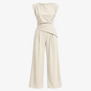 Draped Wide Leg Set WHD0606279