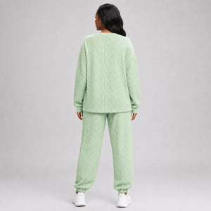 Cable Texture Lounge Set WHD0606283
