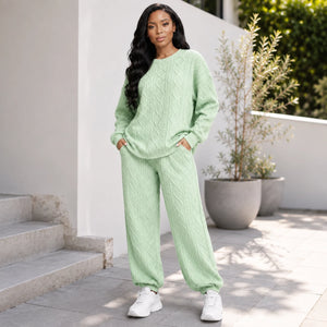 Cable Texture Lounge Set WHD0606283
