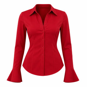 Waist-Fit Button Shirt WHD0606288
