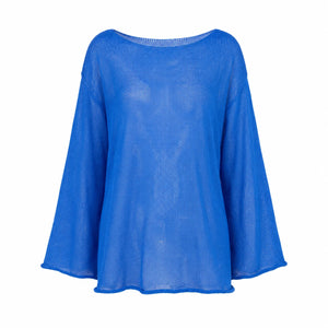 Sheer Knit Cover-Up Top WHD0606289