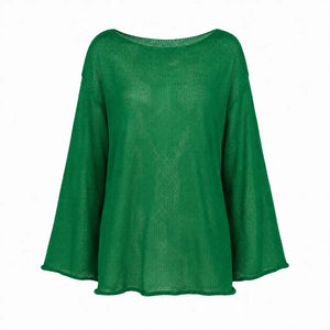 Sheer Knit Cover-Up Top WHD0606289