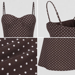 Polka Dot Cami Mini Dress WHD0606302