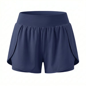 Layered Active Skort Shorts WHD0606310-MTSDKO1