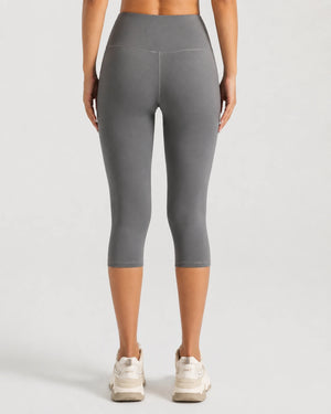 High Waist Capri Leggings WHD0606311-MT7FK