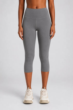 High Waist Capri Leggings WHD0606311-MT7FK