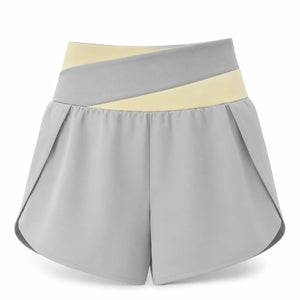 Colorblock Wrap Active Shorts WHD0606316-JYMA007