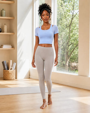 Layered Cropped Active Top WHD0606320-JYMD032