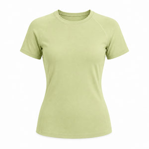 Mauve Fitted Active Tee WHD0606322-JYMD027