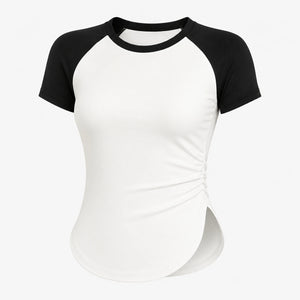 Raglan Ruched Active Top WHD0606324-JYMD045