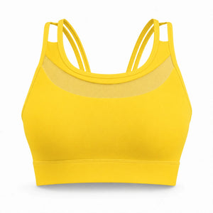 Mesh Panel Sports Bra WHD0606335-OMMN020