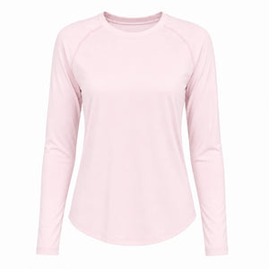 Mesh Back Long Sleeve Top WHD0606337-JYWC024