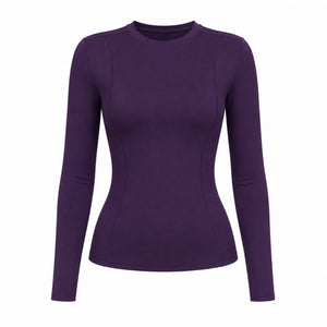 Contour Seam Long Sleeve Top WHD0606339-JYMC220