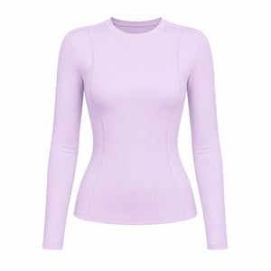 Contour Seam Long Sleeve Top WHD0606339-JYMC220