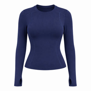 Fitted Thumbhole Active Top WHD0606341-JYMC176