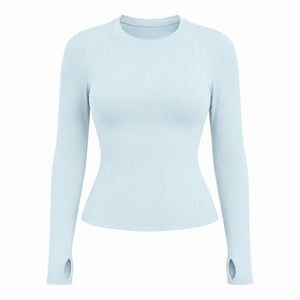Fitted Thumbhole Active Top WHD0606341-JYMC176