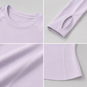 Fitted Thumbhole Active Top WHD0606341-JYMC176