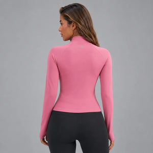 Pink Zip-Up Active Jacket WHD0606348-JYMW085