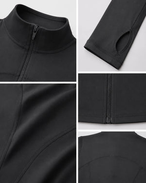 Zip Front Active Jacket WHD0606349-JYMW008