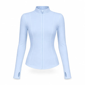 White Zip Active Jacket WHD0606352-JYFW028