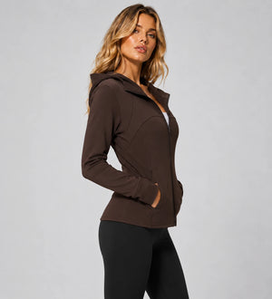 Hooded Zip Active Jacket WHD0606353-JYMW125