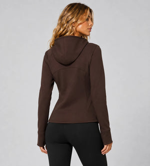 Hooded Zip Active Jacket WHD0606353-JYMW125