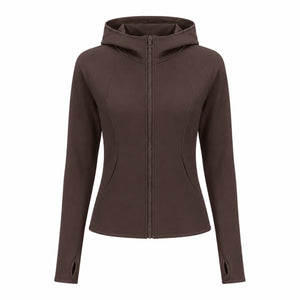 Hooded Zip Active Jacket WHD0606354-JYMW141