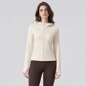 Hooded Zip Active Jacket WHD0606354-JYMW141