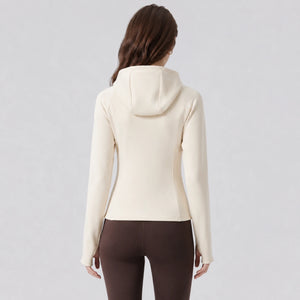 Hooded Zip Active Jacket WHD0606354-JYMW141