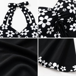 Floral Halter Swim Dress WHD0606364-KA-P524-01