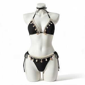 Shell Charm Triangle Bikini Set WHD0606370-KA-P207-01