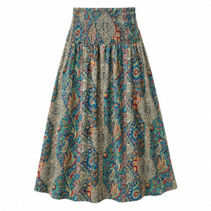 Boho Paisley Maxi Skirt WHD0606394