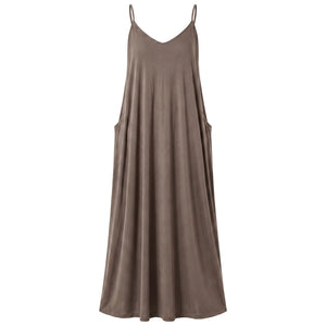 V-Neck Cami Maxi Dress WHD0606402