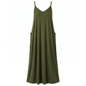 V-Neck Cami Maxi Dress WHD0606402