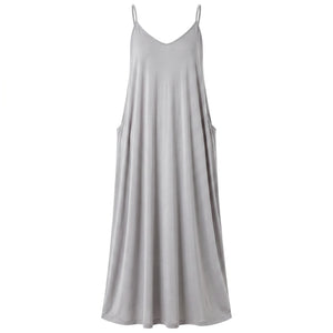 V-Neck Cami Maxi Dress WHD0606402