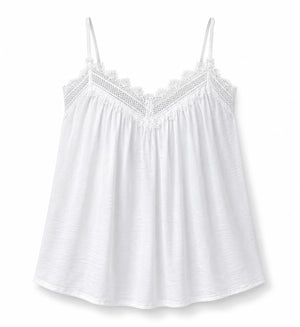Lace Trim Cross-Back Cami WHD0606408