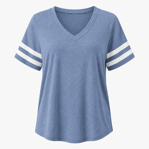 Varsity Stripe V-Neck Tee WHD0606410