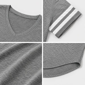 Varsity Stripe V-Neck Tee WHD0606410