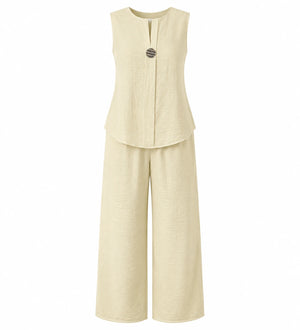 Metal-Detail Wide Leg Set WHD0606421
