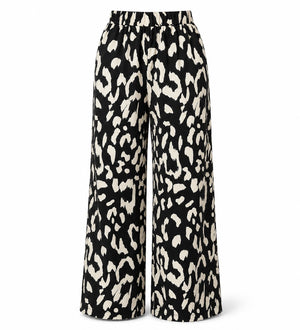 Abstract Print Wide Leg Pants WHD0606429