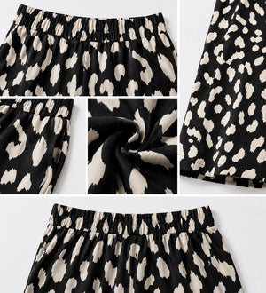Abstract Print Wide Leg Pants WHD0606429