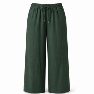 Drawstring Wide Leg Pants WHD0606431