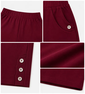 Button Detail Bermuda Shorts WHD0606433