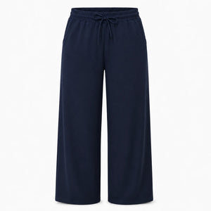 Drawstring Wide Leg Lounge Pants WHD0606457