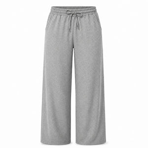 Drawstring Wide Leg Lounge Pants WHD0606457
